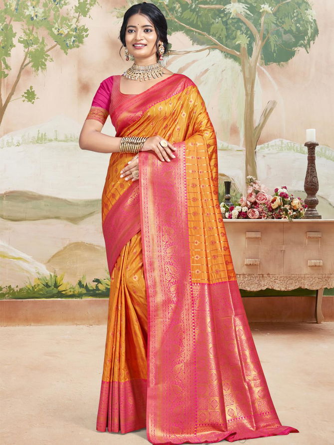 Abhibhuti By Bunawat Wedding Wear Silk Saree Suppliers In India
